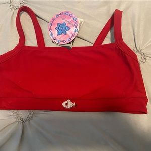 Activewear. Fit and flared pants and bra top. Never worn.